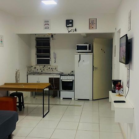 Apartamento Kit Net Pe Na Areia Praia Grande  Eksteriør bilde