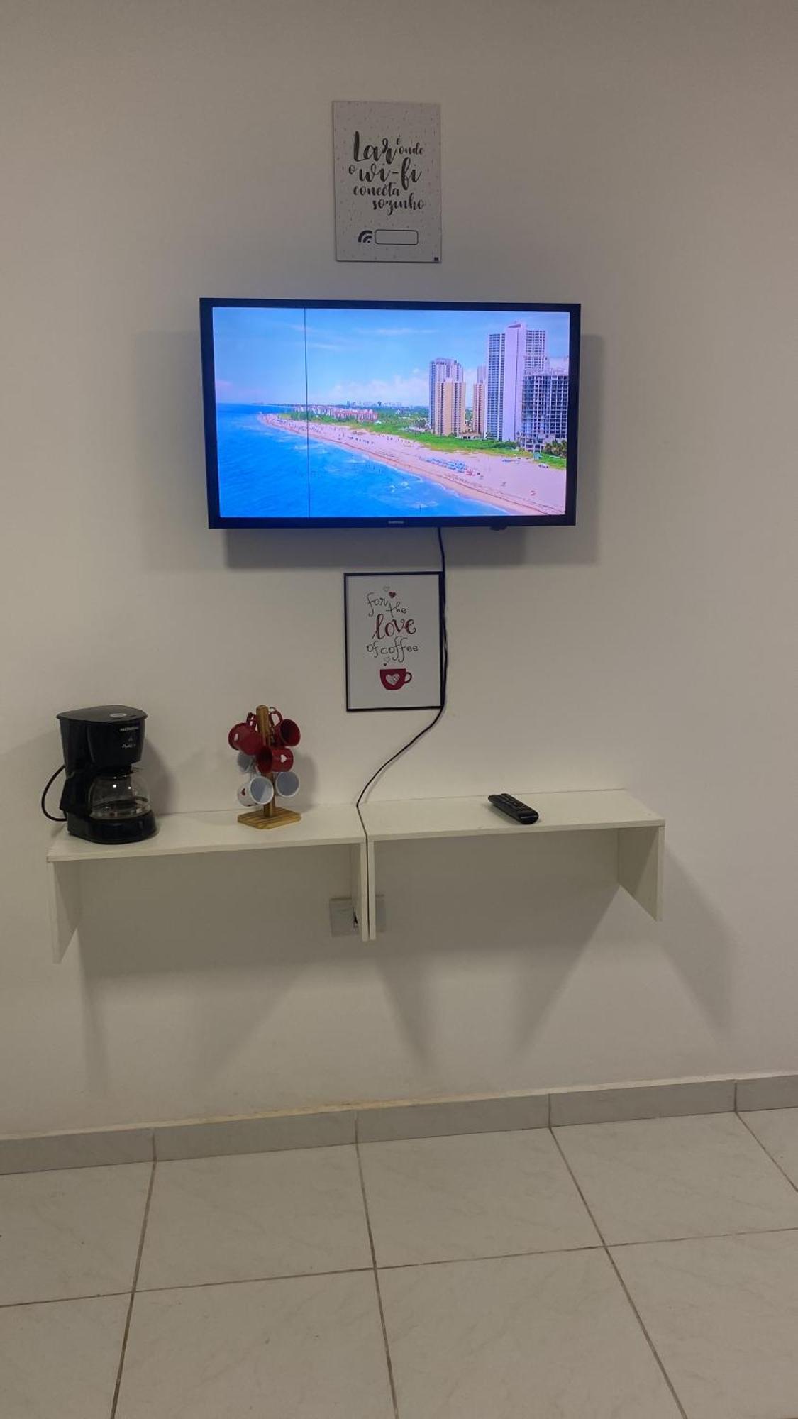 Apartamento Kit Net Pe Na Areia Praia Grande  Eksteriør bilde
